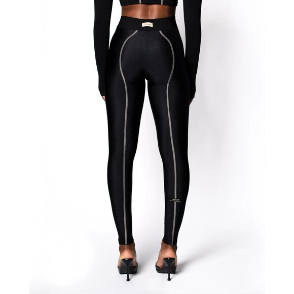 GAMEFACE Supersnatch Shiny Legging VBS in Black - Picture 3 of 7